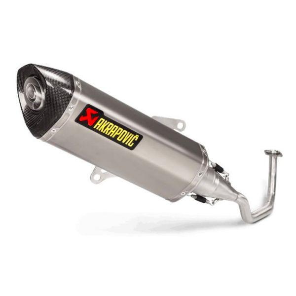 Lnea completa Akrapovic Racing Inox Honda Forza 125 2017-2020