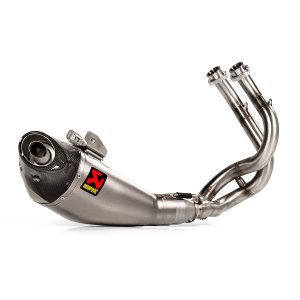 Lnea completa Akrapovic Racing Inox/Titane/Carbone Kawasaki Z650/Ninja 650 2020