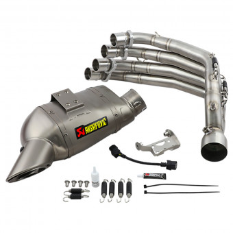 Línea completa Akrapovic Racing Inox/Titane Honda CB650R/CB650F/CBR650R/CBR650F 2014-2020 Línea completa Akrapovic Racing Inox/Titane Honda CB650R/CB650F/CBR650R/CBR650F 2014-2020