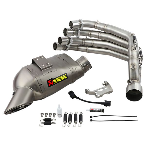 Lnea completa Akrapovic Racing Inox/Titane Honda CB650R/CB650F/CBR650R/CBR650F 2014-2020
