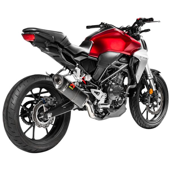 Silenciador Akrapovic Carbone Honda CB300R 2018-2020