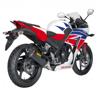 Akrapovic Carbone Honda CBR300R 2014-2016