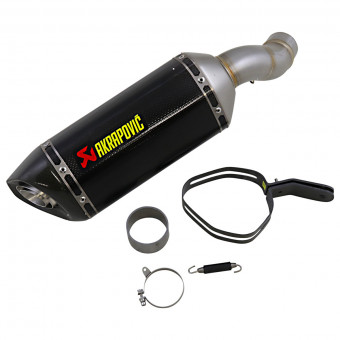 Silenciador Akrapovic Carbone Kawasaki Z900 2020 Silenciador Akrapovic Carbone Kawasaki Z900 2020