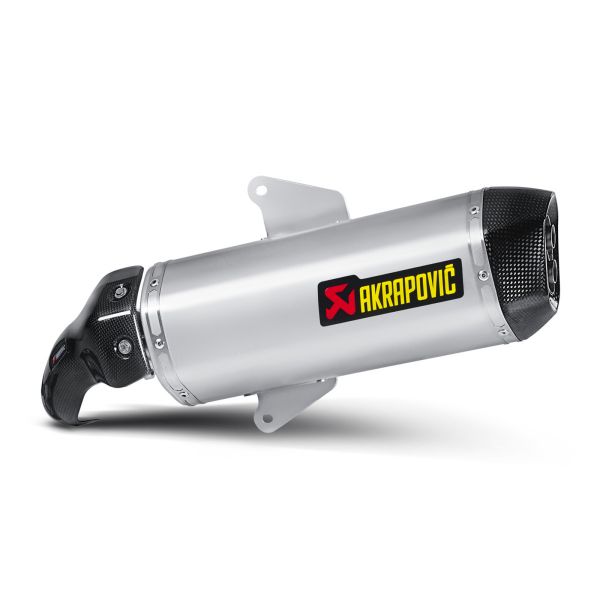 Silenciador Akrapovic Inox/Carbone Aprilia SRV850/Gilera GP 800 2008-2016