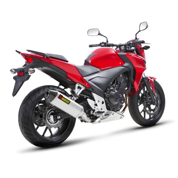 Silenciador Akrapovic Inox/Carbone Honda CB500F/CBR500R/CB500X 2013-2016
