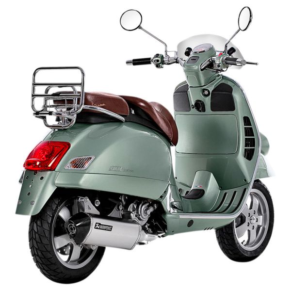 Akrapovic Inox/Carbone Vespa GTS125/GTS250/GTV250/GTS300 2005-2019