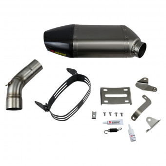 Silenciador Akrapovic Titane/Carbone Kawasaki ZX-6R 2007-2008 Silenciador Akrapovic Titane/Carbone Kawasaki ZX-6R 2007-2008