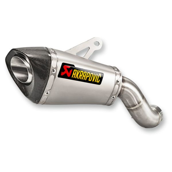 Silenciador Akrapovic Titane/Carbone Short Kawasaki Z900 2017-2019