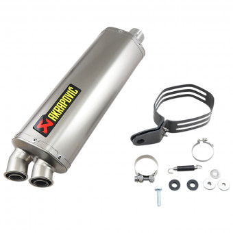 Silenciador Akrapovic Titane Honda CRF1000L Africa Twin 2018-2019 Silenciador Akrapovic Titane Honda CRF1000L Africa Twin 2018-2019