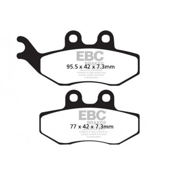 Pastillas de freno EBC EBC Carbone Scooter SFAC194 Pastillas de freno EBC EBC Carbone Scooter SFAC194