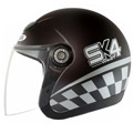 casco moto Shark SK4 West Mate KSK Negro