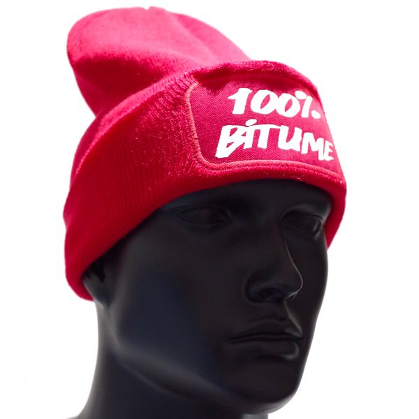 Gorro Moto 100% Bitume Beanie Red