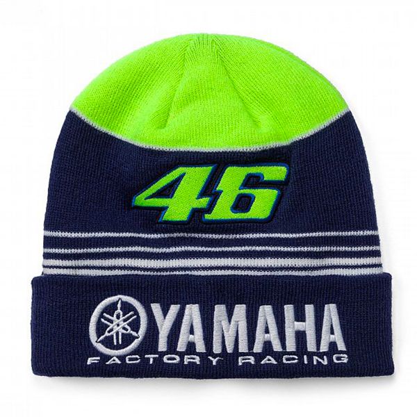 Gorras Moto VR 46 Beanie Yamaha Racing Blue