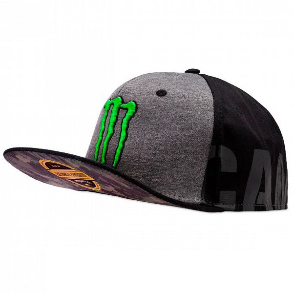 Gorras Moto VR 46 Cap Adj Replica Monster Black VR46