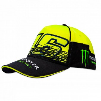 Gorras Moto VR 46 Cap Replica Monster Fluo Yellow VR46