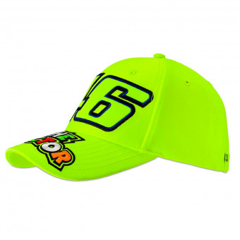Gorras Moto VR 46 Cap Classic 46 The Doctor Fluo Yellow
