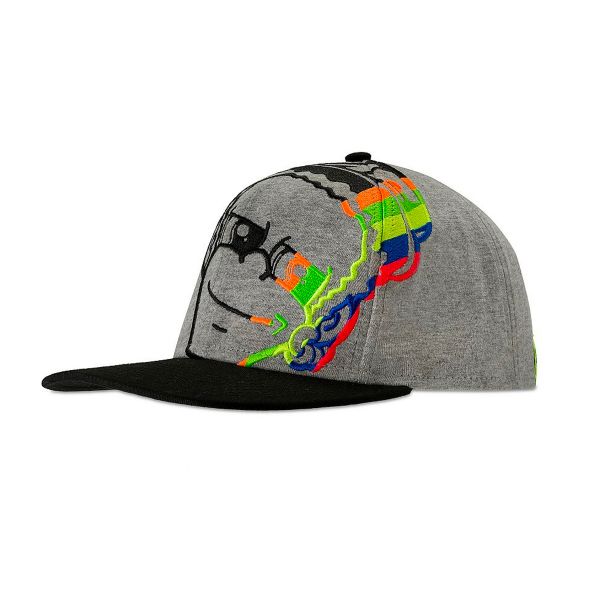 Gorras Moto VR 46 Cap Classic Dottorino Grey