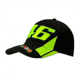 Gorras Moto VR 46 Cap Classic Race Black