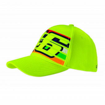 Gorras Moto VR 46 Cap Classic Stripes Fluo Yellow