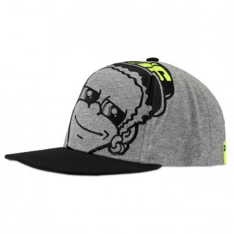 VR 46 Cap Dottorino Gris