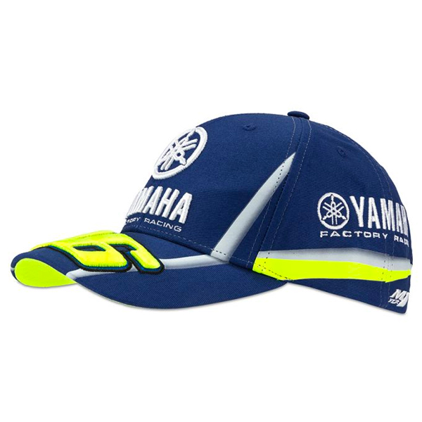 Gorras Moto VR 46 Cap Racing Yamaha VR46 Bleu