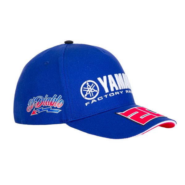 Gorras Moto FABIO QUARTARARO Gorra Baseball 20 Yamaha Blue