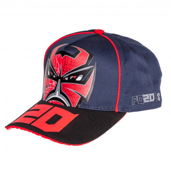 Gorras Moto FABIO QUARTARARO Cap Baseball Big Diablo 20 Blue