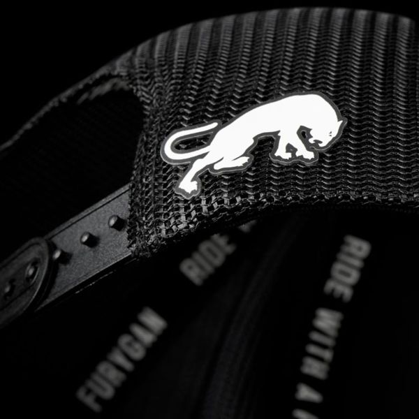 Furygan Trucker Fury Negro Blanco