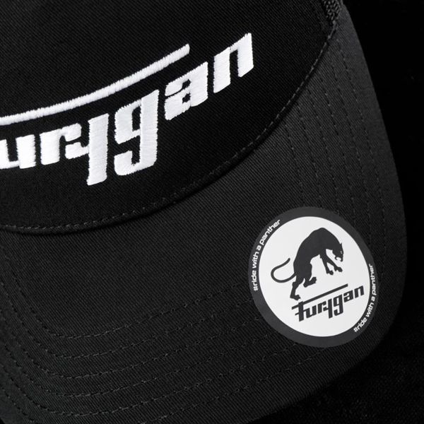 Furygan Trucker Fury Negro Blanco