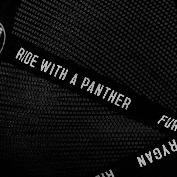 Furygan Trucker Logo Negro Amarillo Fury