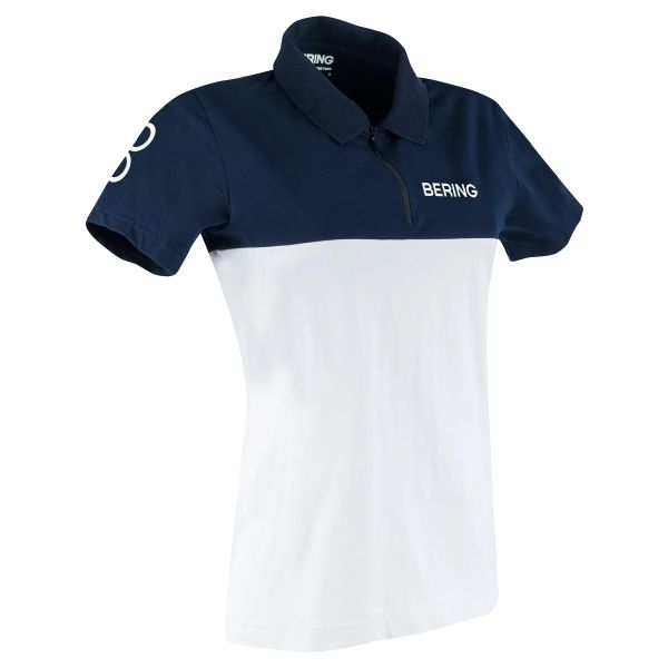 Polos Moto Bering Polo de mujer 2023 Navy blanco