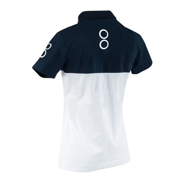 Bering Polo de mujer 2023 Navy blanco