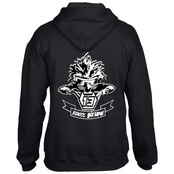 Jerseys Moto 100% Bitume Hoodie Asphalt Black