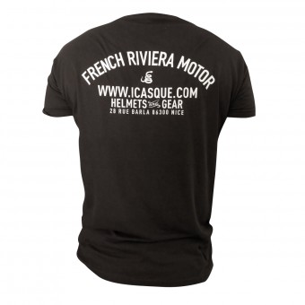 Camisetas Moto iCasque French Riviera Motor Black