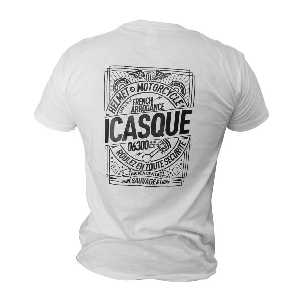 Camisetas Moto iCasque Savage Black