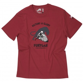 Camisetas Moto Furygan TS MC Shotgun Red
