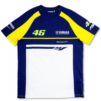 Camisetas Moto VR 46 T-Shirt Blue Royal Yamaha VR46