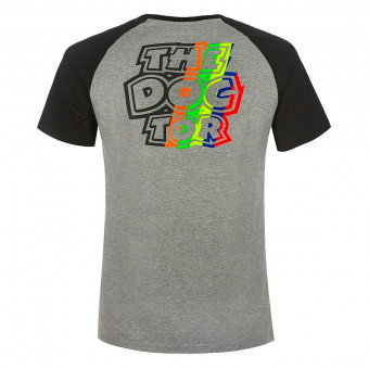 VR 46 T-Shirt Classic Dottorino Grey