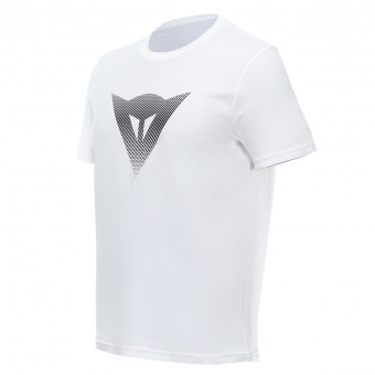 Camisetas Moto Dainese Logo White Black