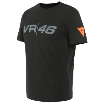 Camisetas Moto Dainese VR46 Pit Lane Black Fluo Yellow