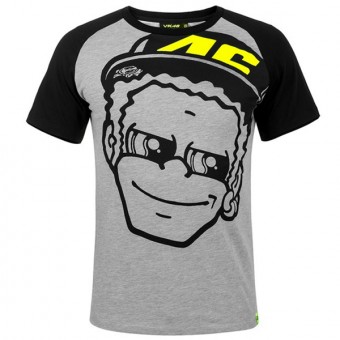 Camisetas Moto VR 46 T-Shirt Dottorino Gris