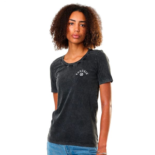 Camisetas Moto EUDOXIE Bonnie Black Camisetas Moto EUDOXIE Bonnie Black