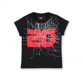 Camisetas Moto FABIO QUARTARARO Cyber 20 Black Enfant