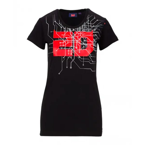 Camisetas Moto FABIO QUARTARARO Cyber 20 Black Woman Camisetas Moto FABIO QUARTARARO Cyber 20 Black Woman