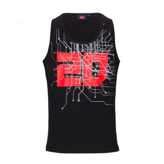 Camisetas Moto FABIO QUARTARARO Tank Top Cyber 20 Black