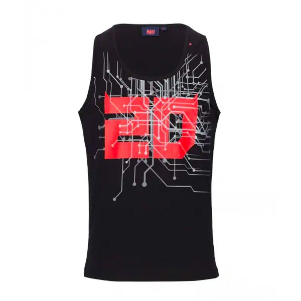 Camisetas Moto FABIO QUARTARARO Tank Top Cyber 20 Black