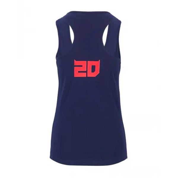 FABIO QUARTARARO Tank Top El Diablo Blue