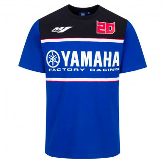 Camisetas Moto FABIO QUARTARARO T-Shirt Yamaha Blue