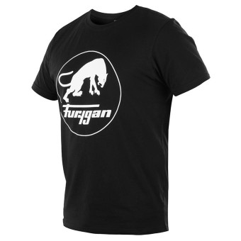 Camisetas Moto Furygan Corpo Lady Camiseta Logo Negro