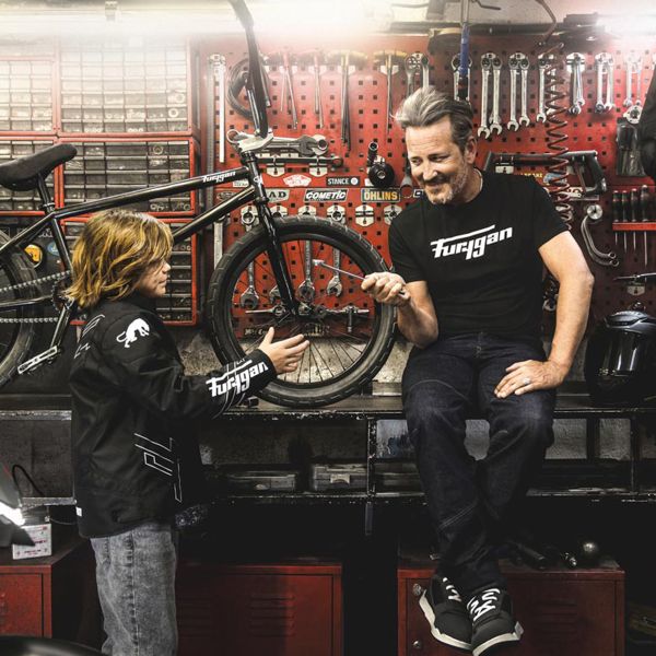 Furygan Corpo Tee Shirt Fury Negro Blanco